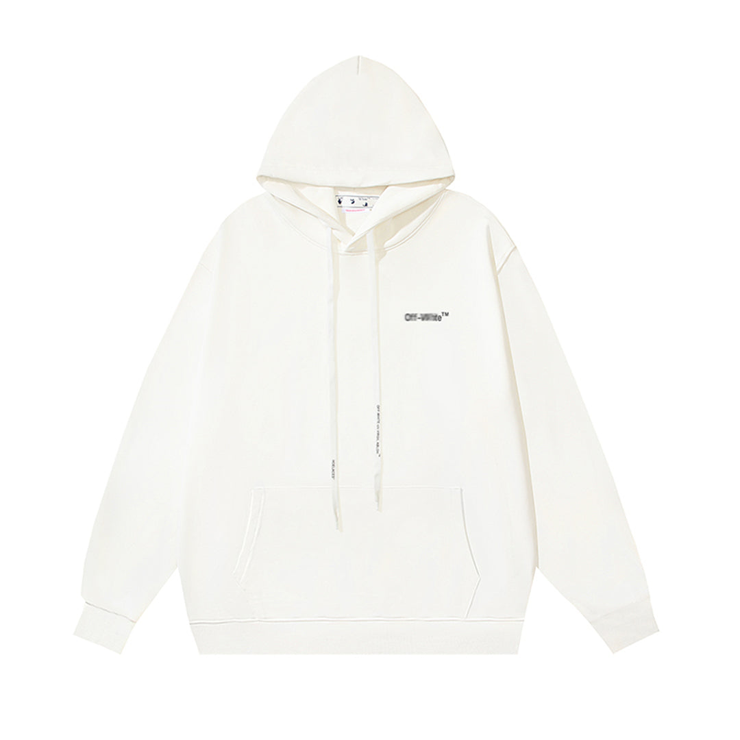 OFF Logo Print Hoodie
