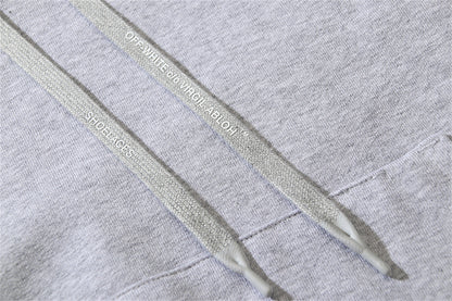 OFF Logo Print Hoodie