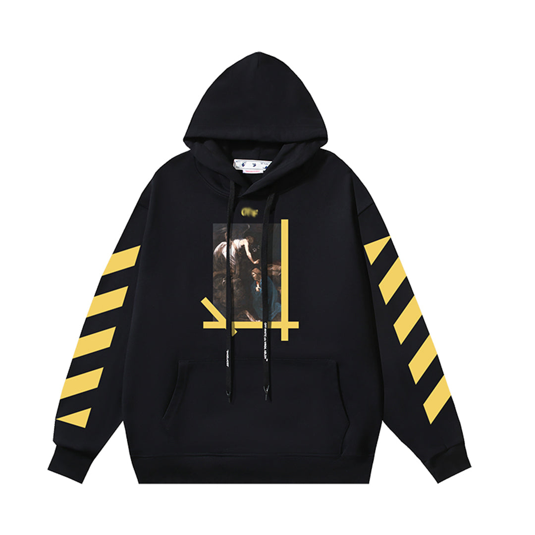 OFF Logo Print Hoodie