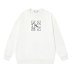 OFF Logo Print Sweatshirt