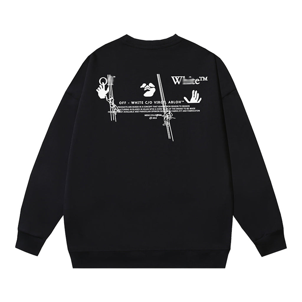 OFF Logo Print Sweatshirt