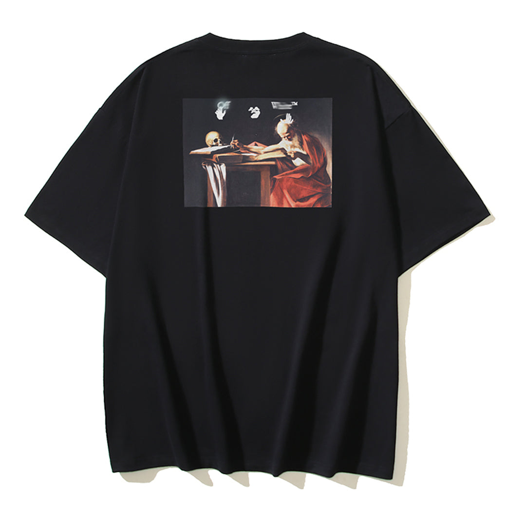 OFF Jesus Print T-shirt