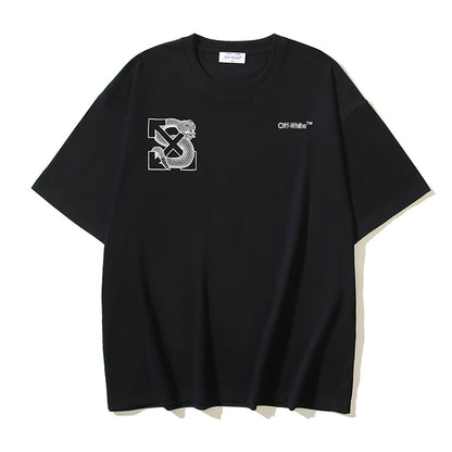 OFF Snake Print T-shirt