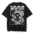 OFF Snake Print T-shirt