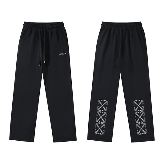 OFF Logo Print Sweatpants