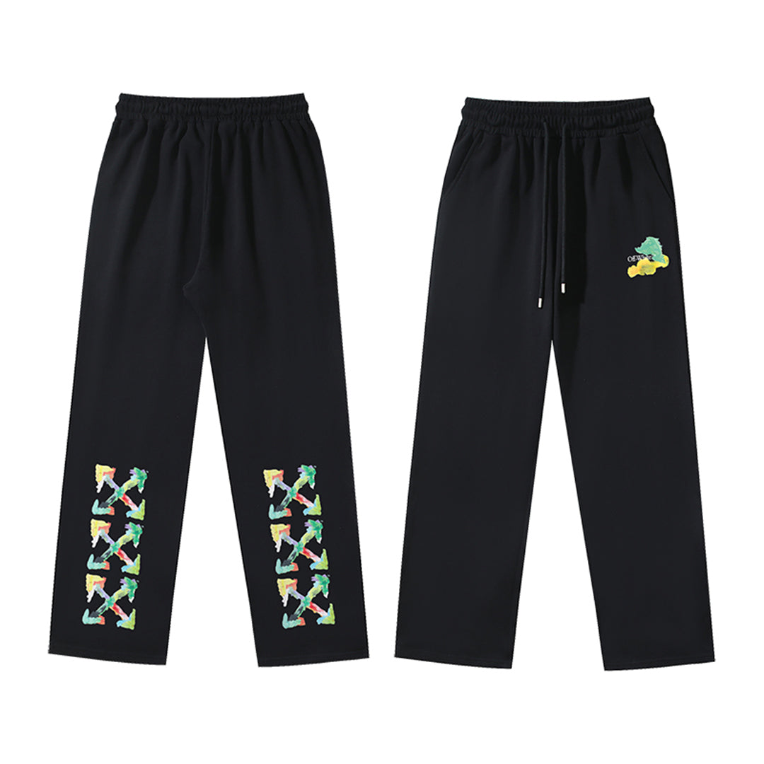 OFF Logo Print Sweatpants