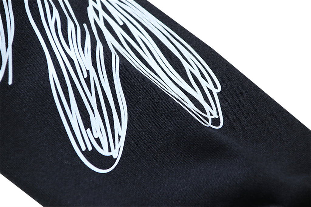 OFF Logo Print Hoodie