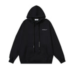 OFF Logo Print Hoodie
