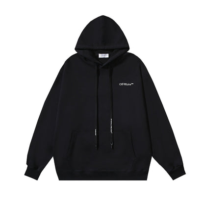 OFF Logo Print Hoodie