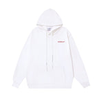 OFF Logo Print Hoodie