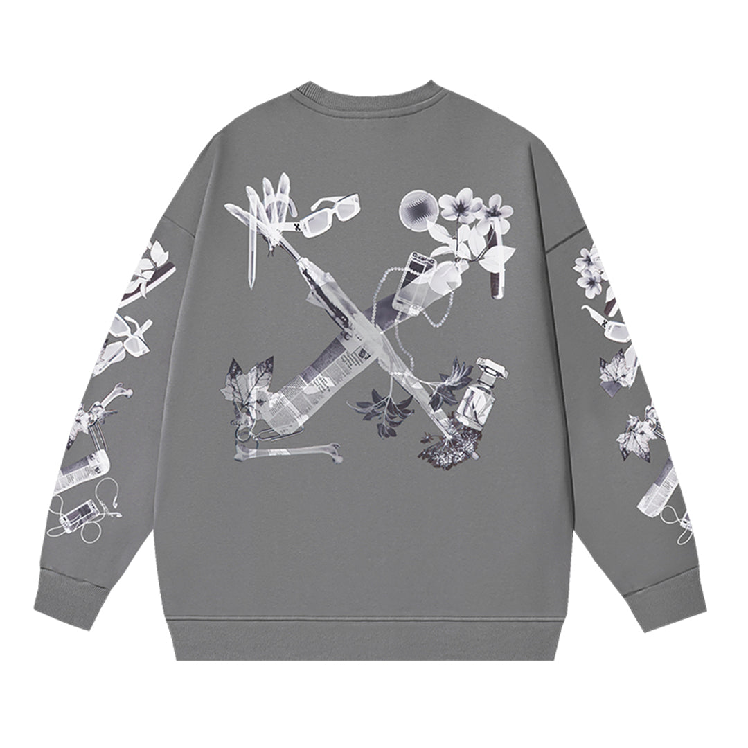 OFF Logo Print Sweatshirt