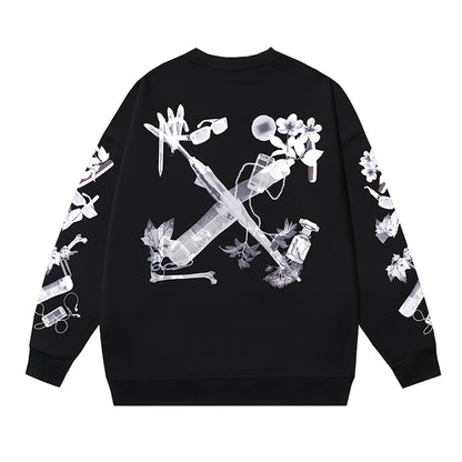 OFF Logo Print Sweatshirt