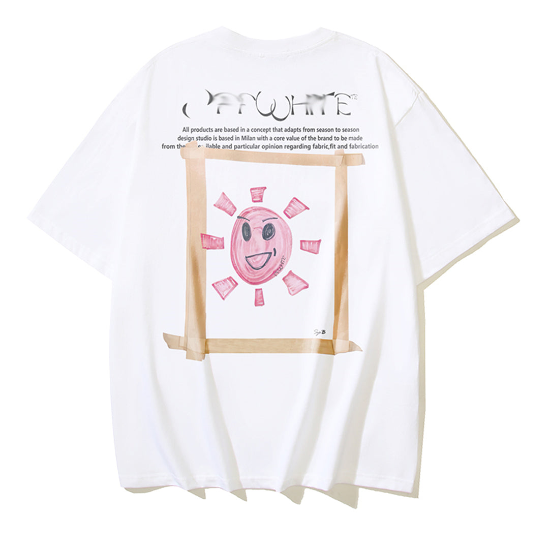 OFF Sun Print T-shirt