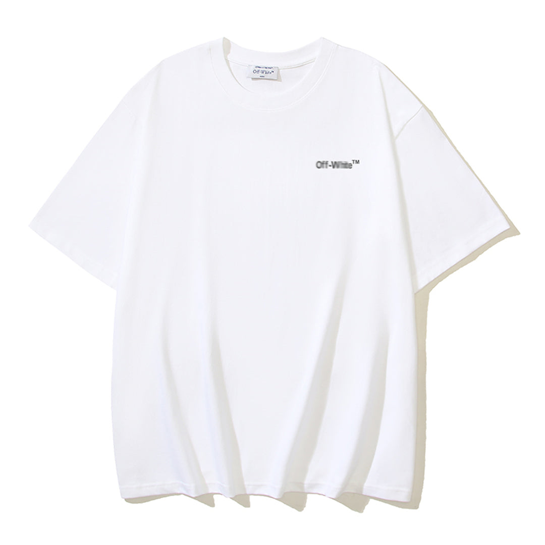 OFF Flowers Print T-shirt