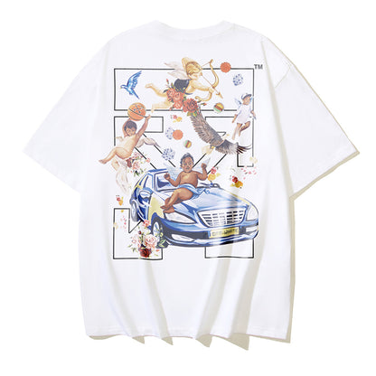 OFF Angel Print T-shirt