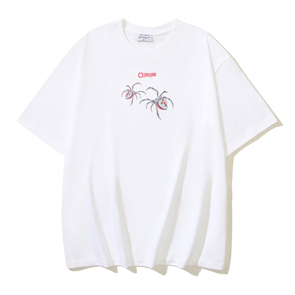 OFF Spider Print T-shirt