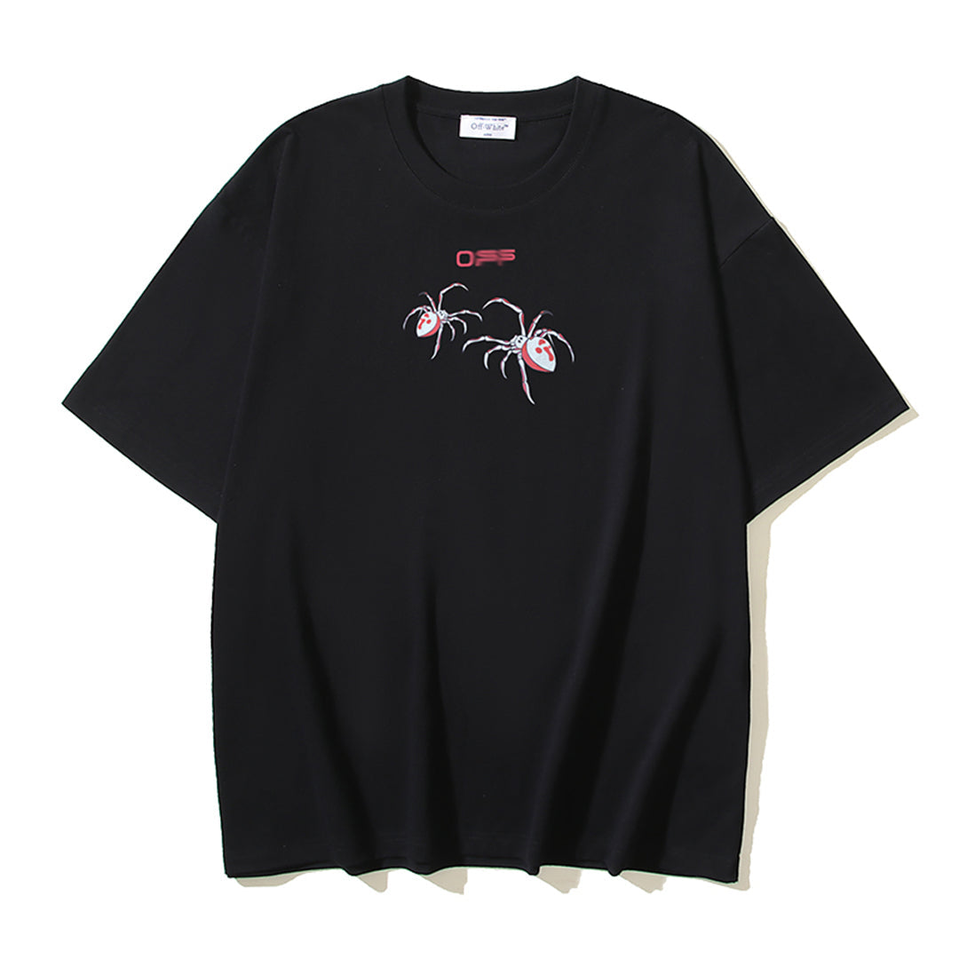 OFF Spider Print T-shirt