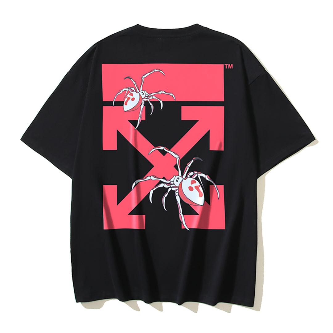 OFF Spider Print T-shirt