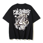 OFF Dragon Print T-shirt